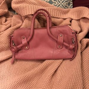 Barney’s New York dusty rose bag 🥀 🥀 🥀